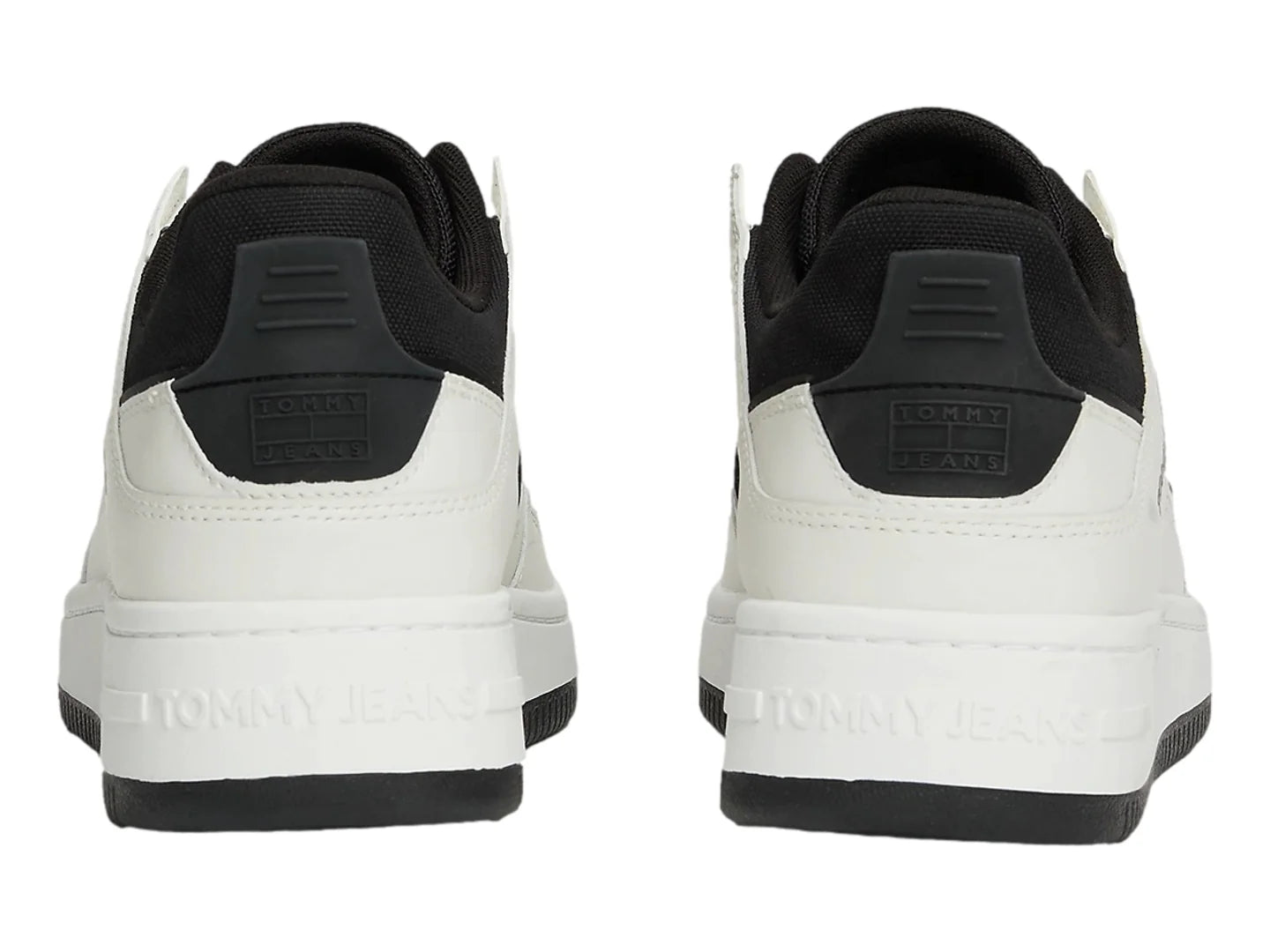 Tenis Tommy Hilfiger Basket Retro Negro para Hombre
