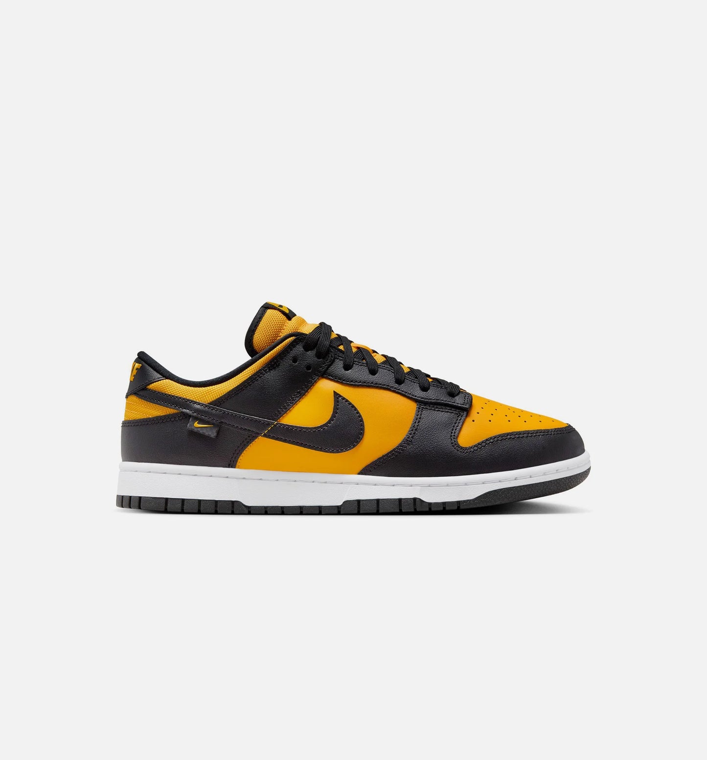 Dunk Low Mens Lifestyle Shoe Black University Gold White
