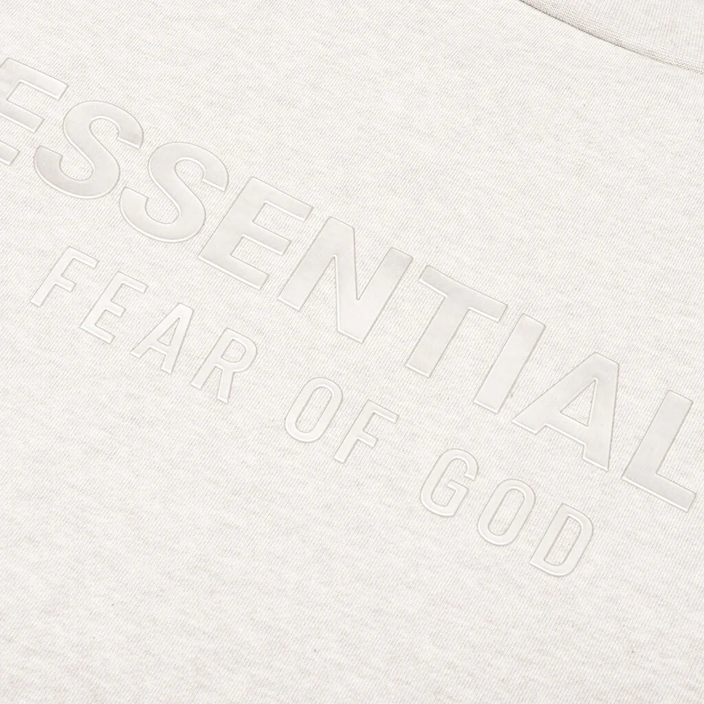 Classic Fleece Crewneck Heather Stone