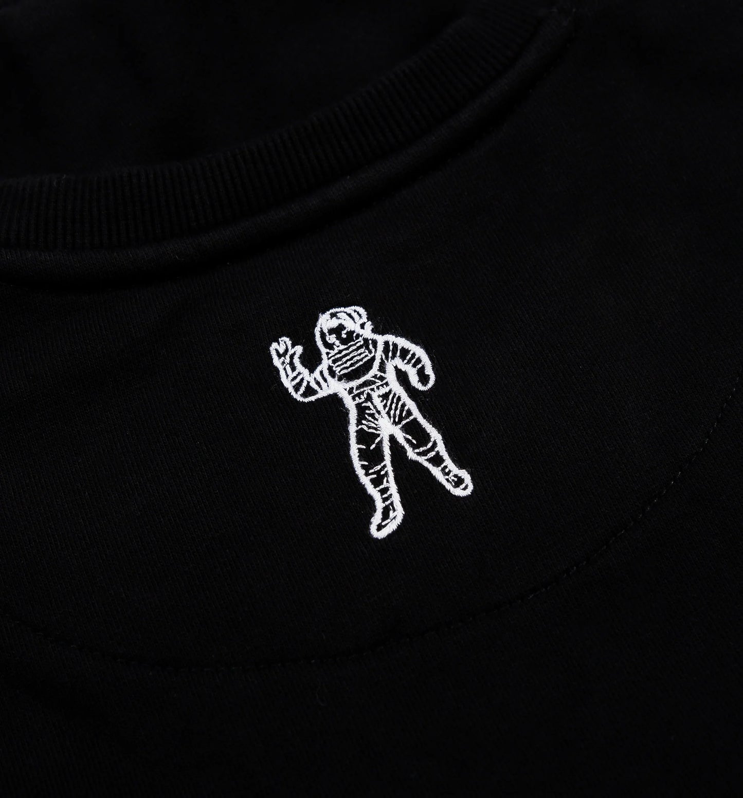 BB Arch Logo Mens Crewneck Black White