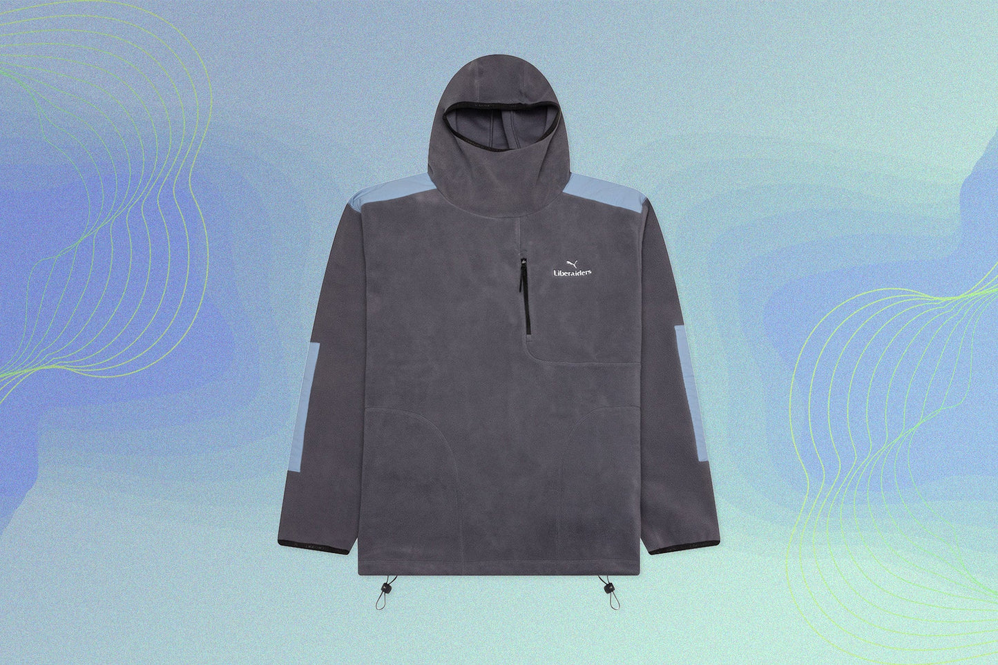 Puma x Liberaiders Balaclava Hoodie Galactic Gray