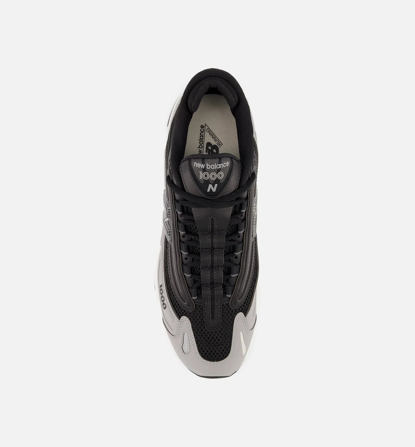New Balance 1000 Mens Lifestyle Shoe Black Grey