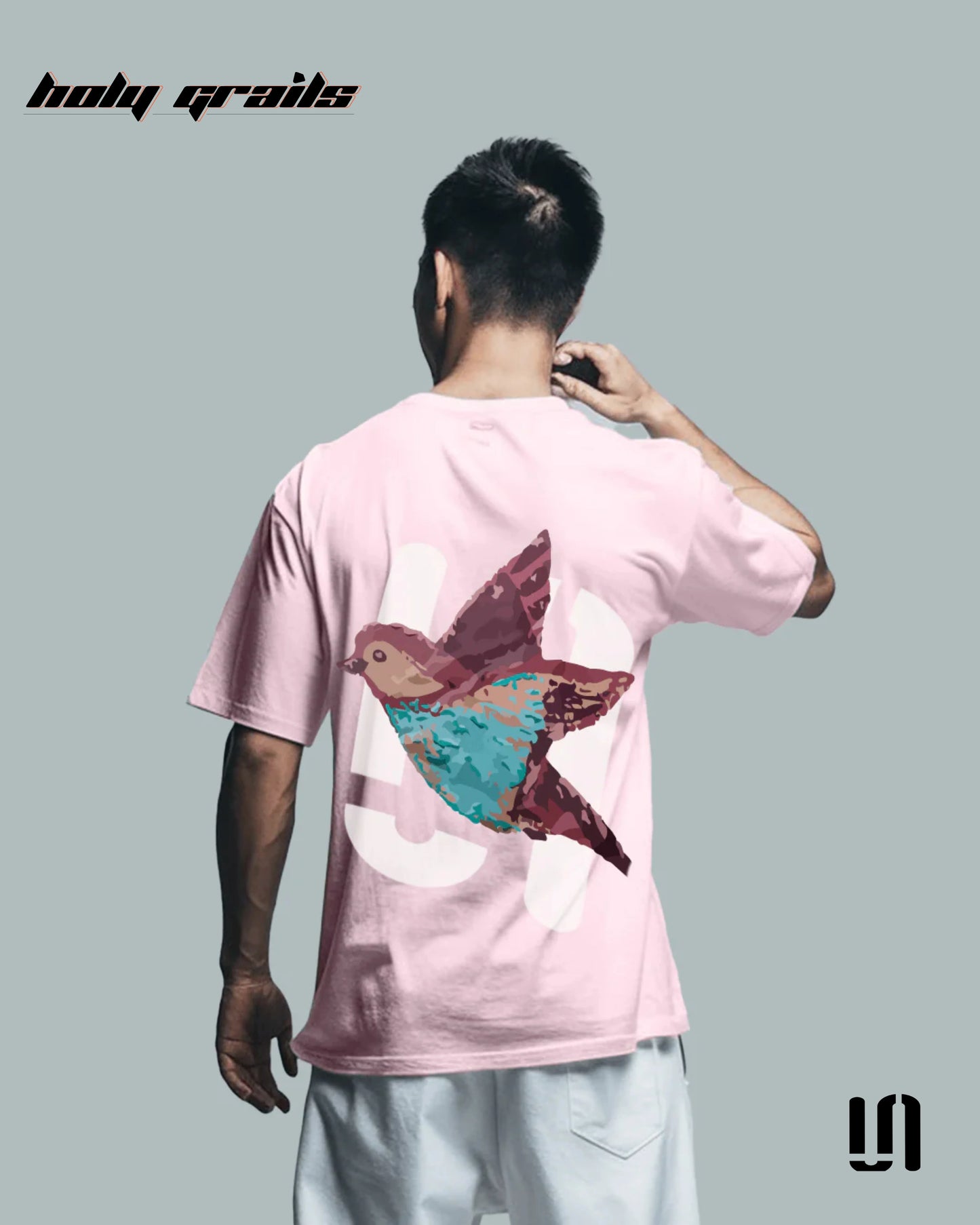 Feathered Friend Pink Oversized Tee HG x Sullitt