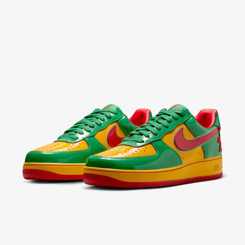 Nike Air Force 1 Heritage Rasta Style Audacieux Icône Urbaine