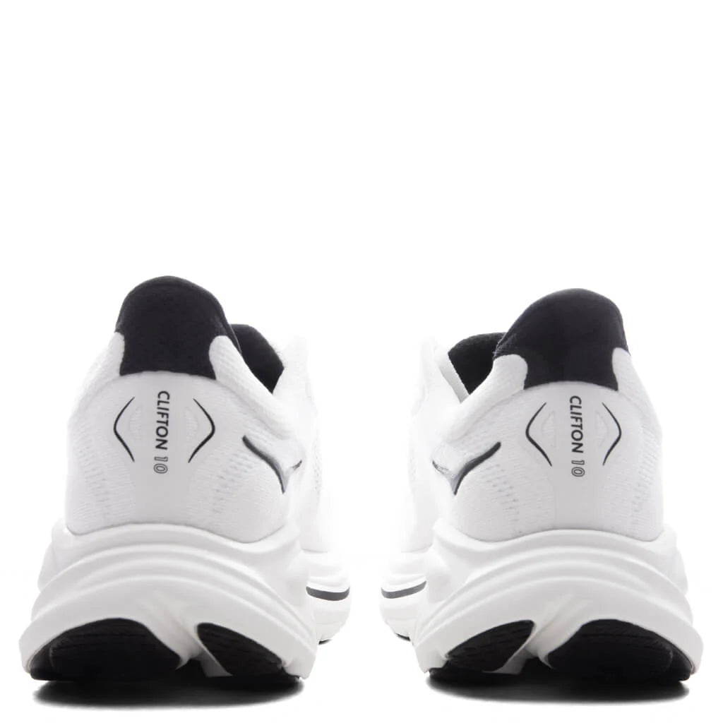 Clifton 10 White Black
