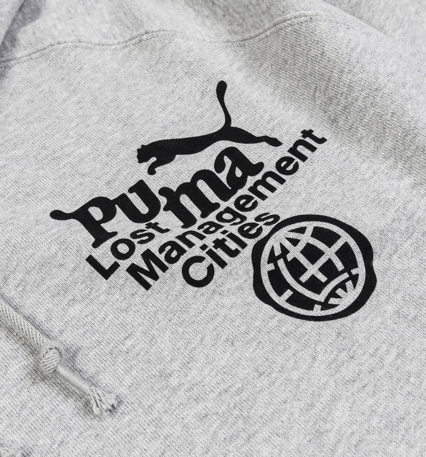 Lost Management Cities Pullover Mens Hoodie Grey