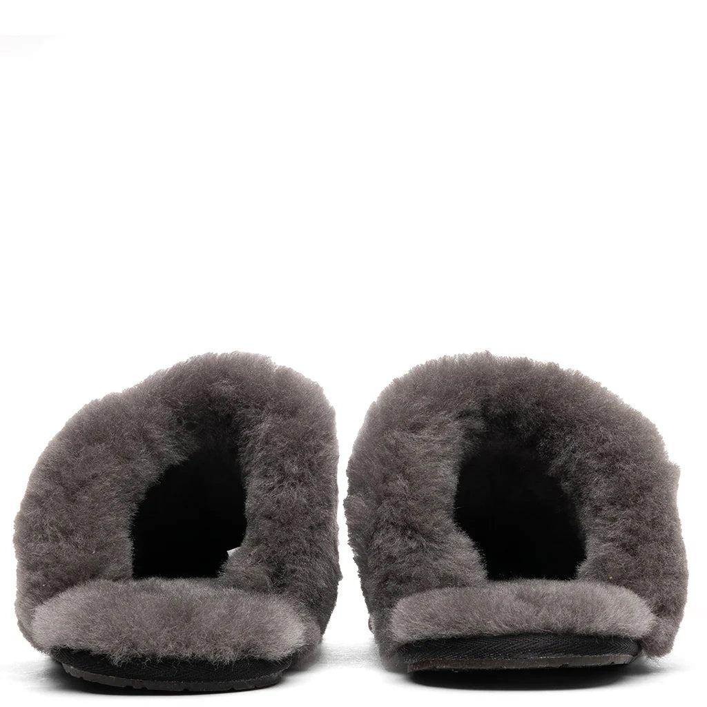 Womens Scuffette II Slipper Black Grey