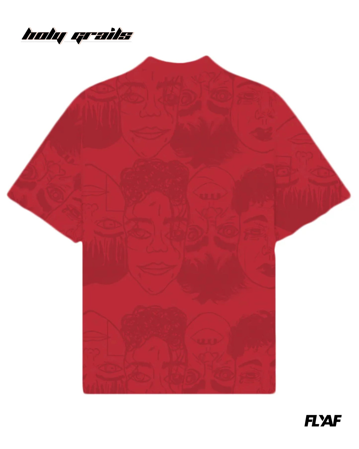 Static Jungle Red Oversize Tee HG x FLYAF