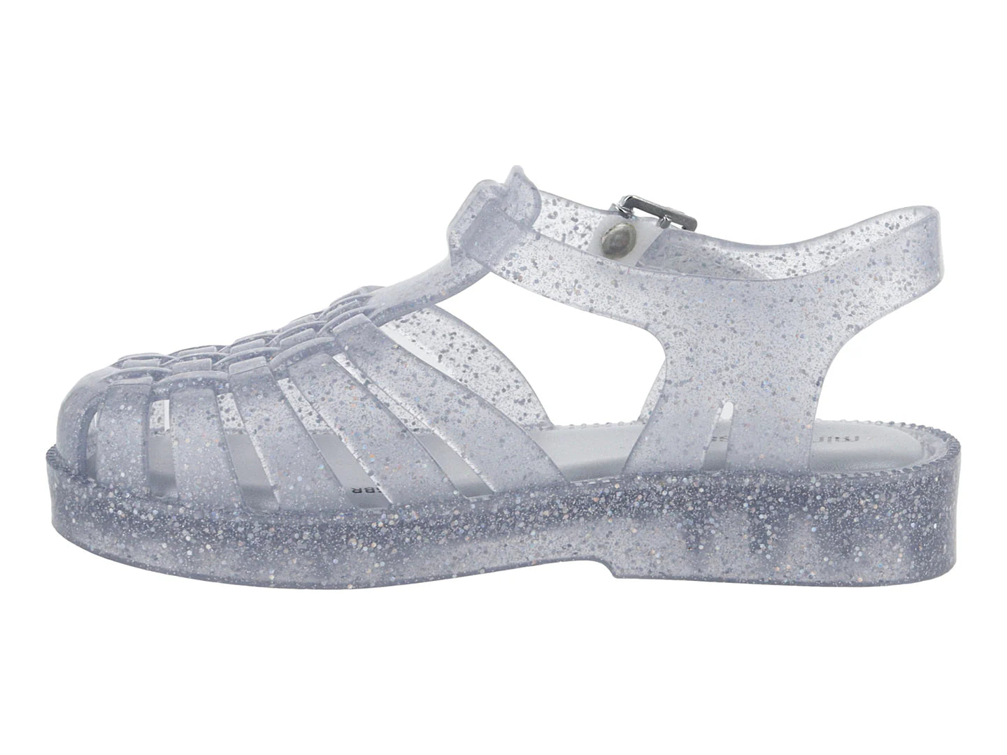 Sandalias Mini Melissa Plata para Niña