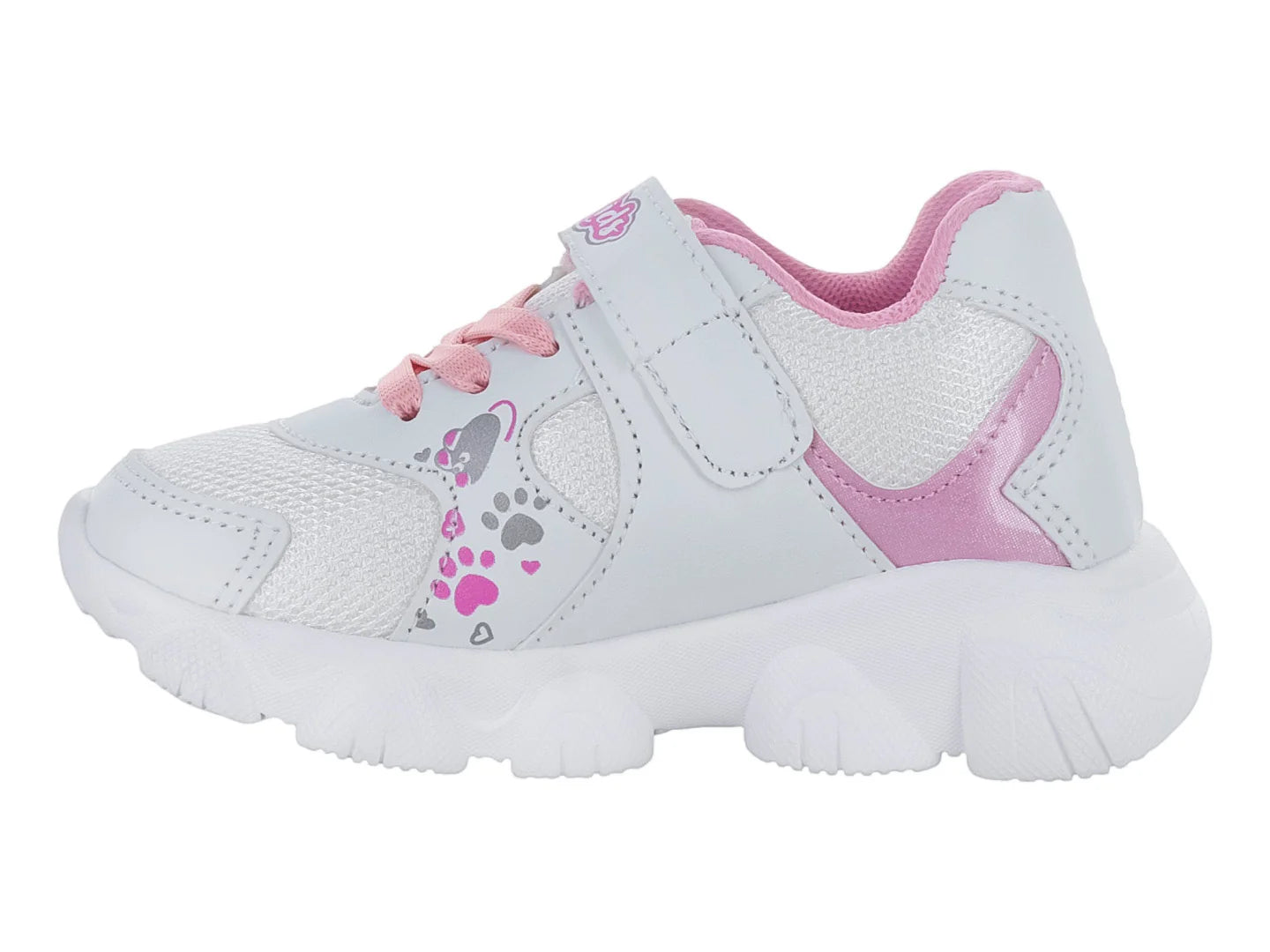 Tenis OVERLOFD Blanco Rosa para Niña