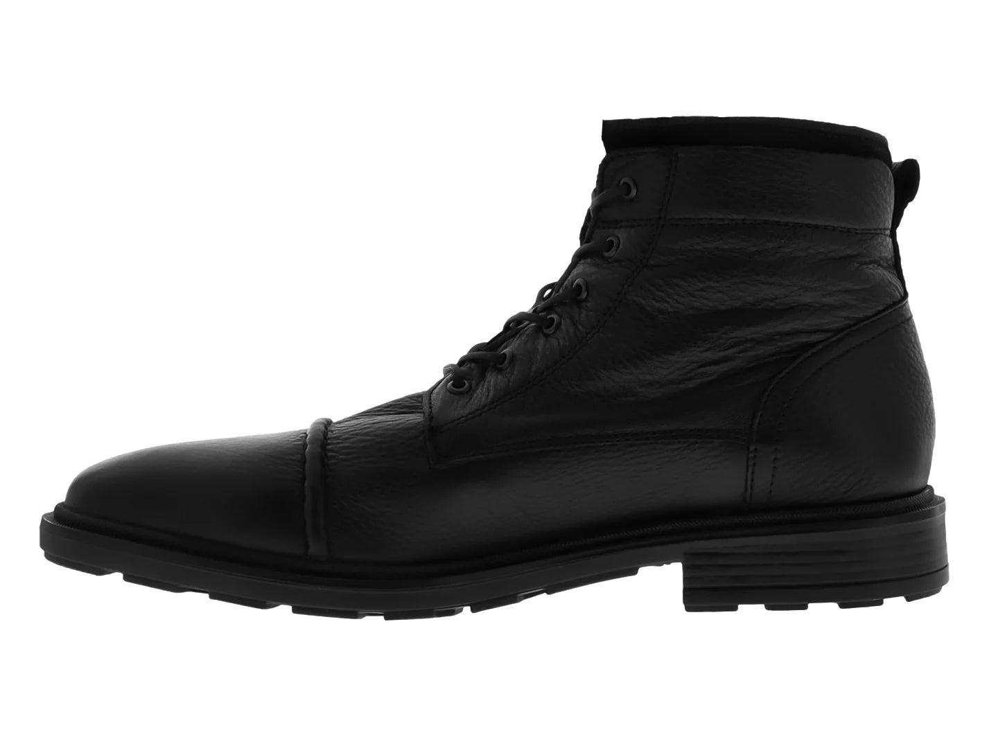 Botines Casuales de Piel Negro Fabian Arenas para Hombre