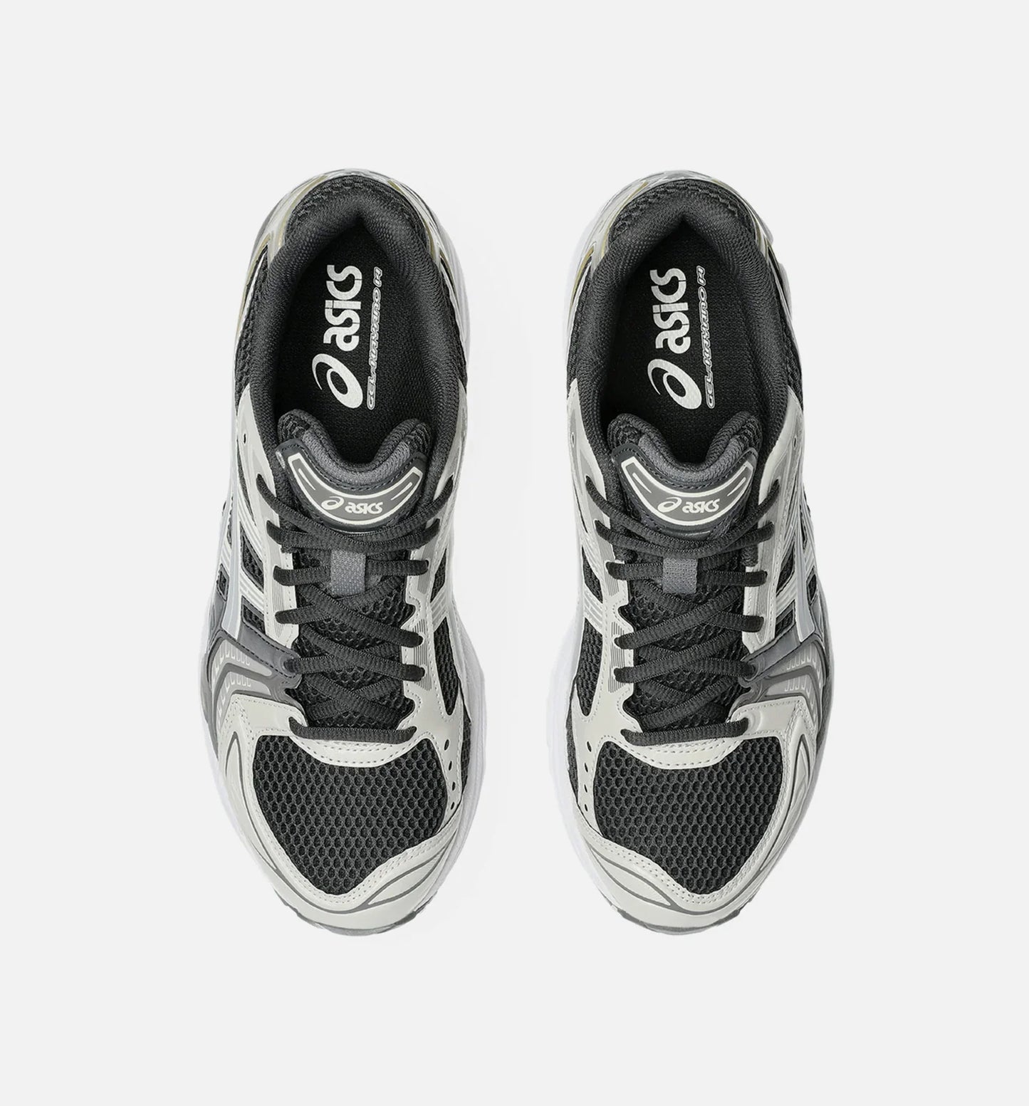 Gel Kayano 14 Mens Lifestyle Shoe Obsidian Grey Cement Grey