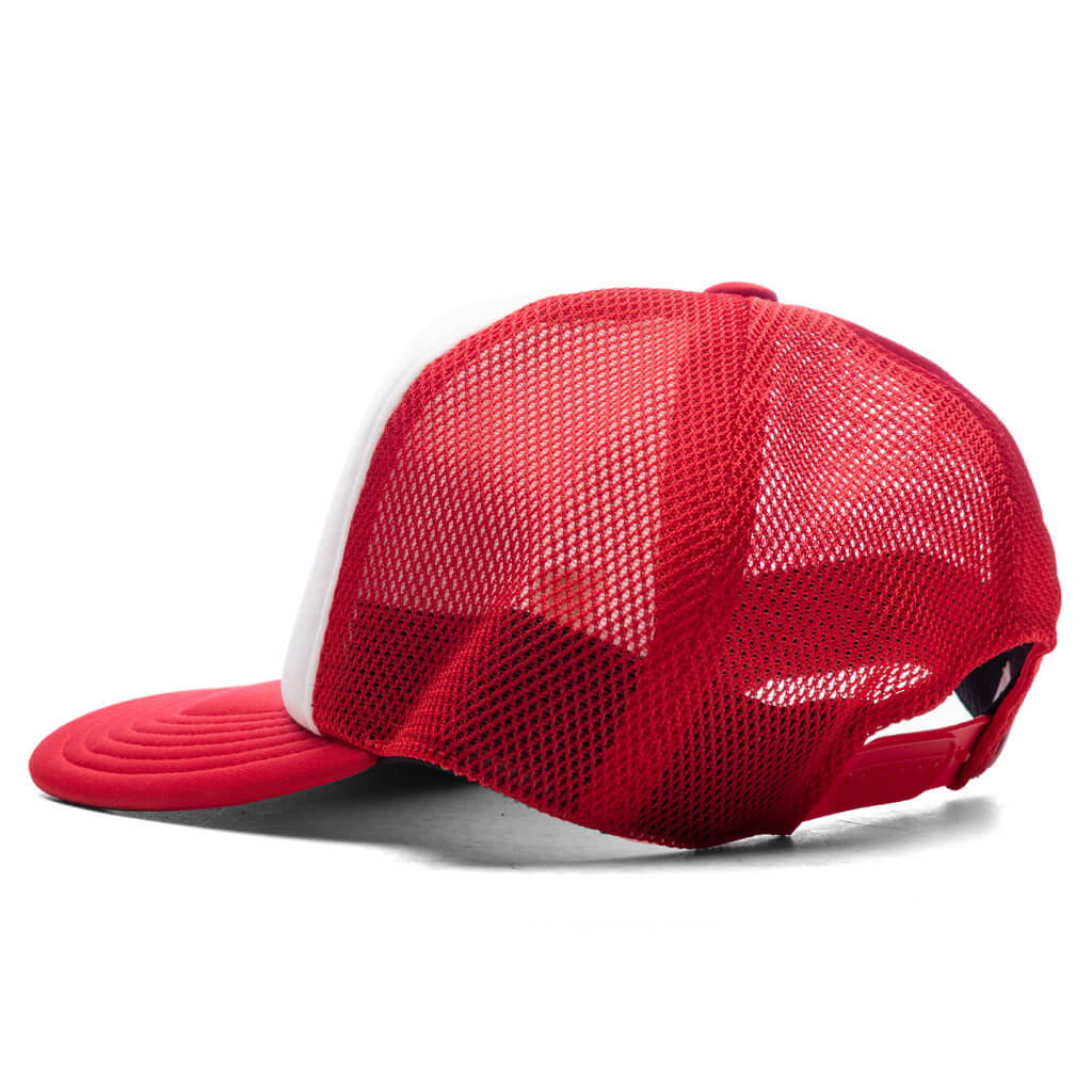 I Love Bape Mesh Cap Red