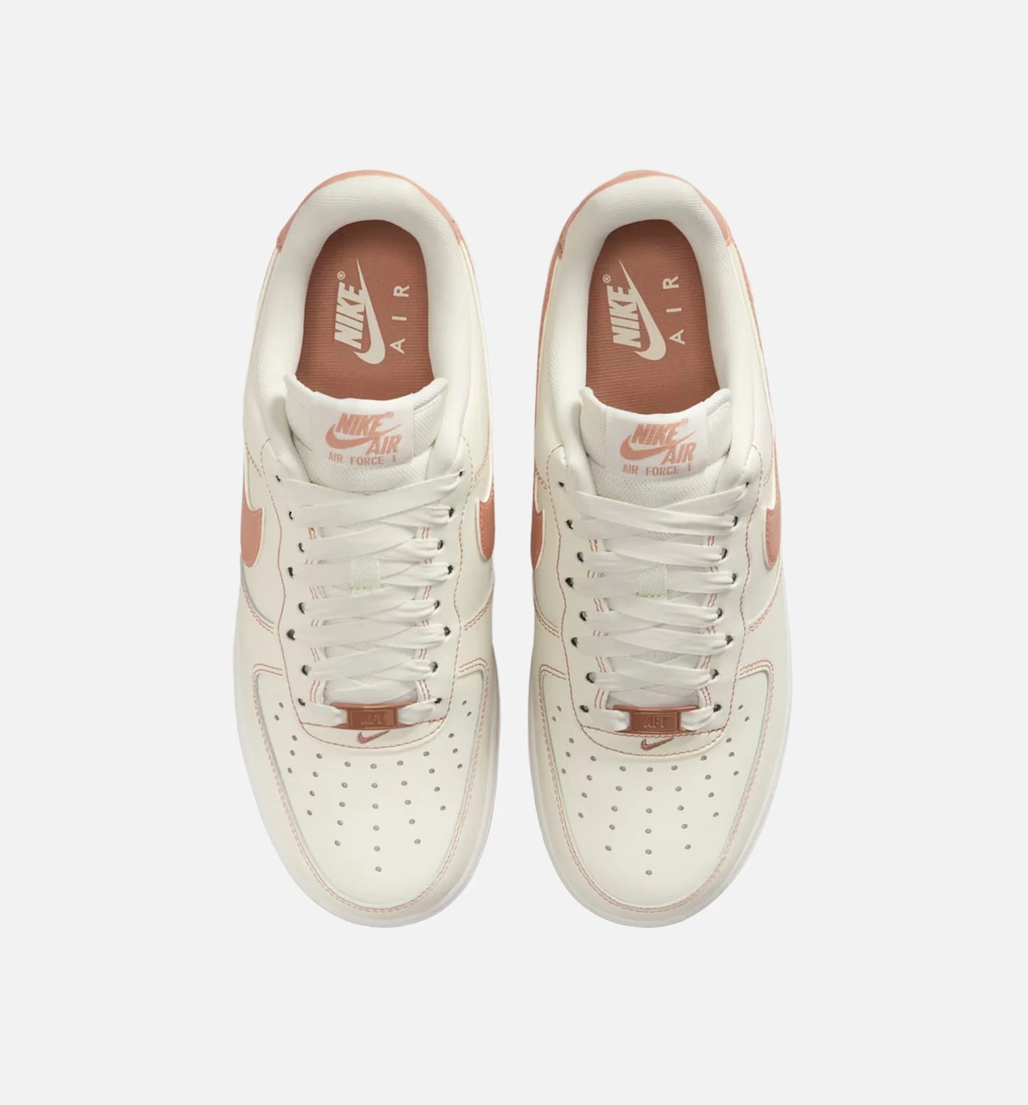 Air Force 1 07 Womens Lifestyle Shoe Sail Rose Gold