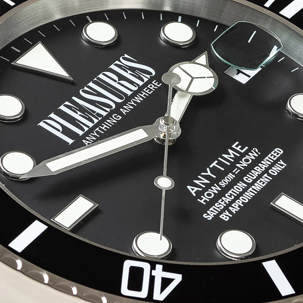 Anytime Clock Black