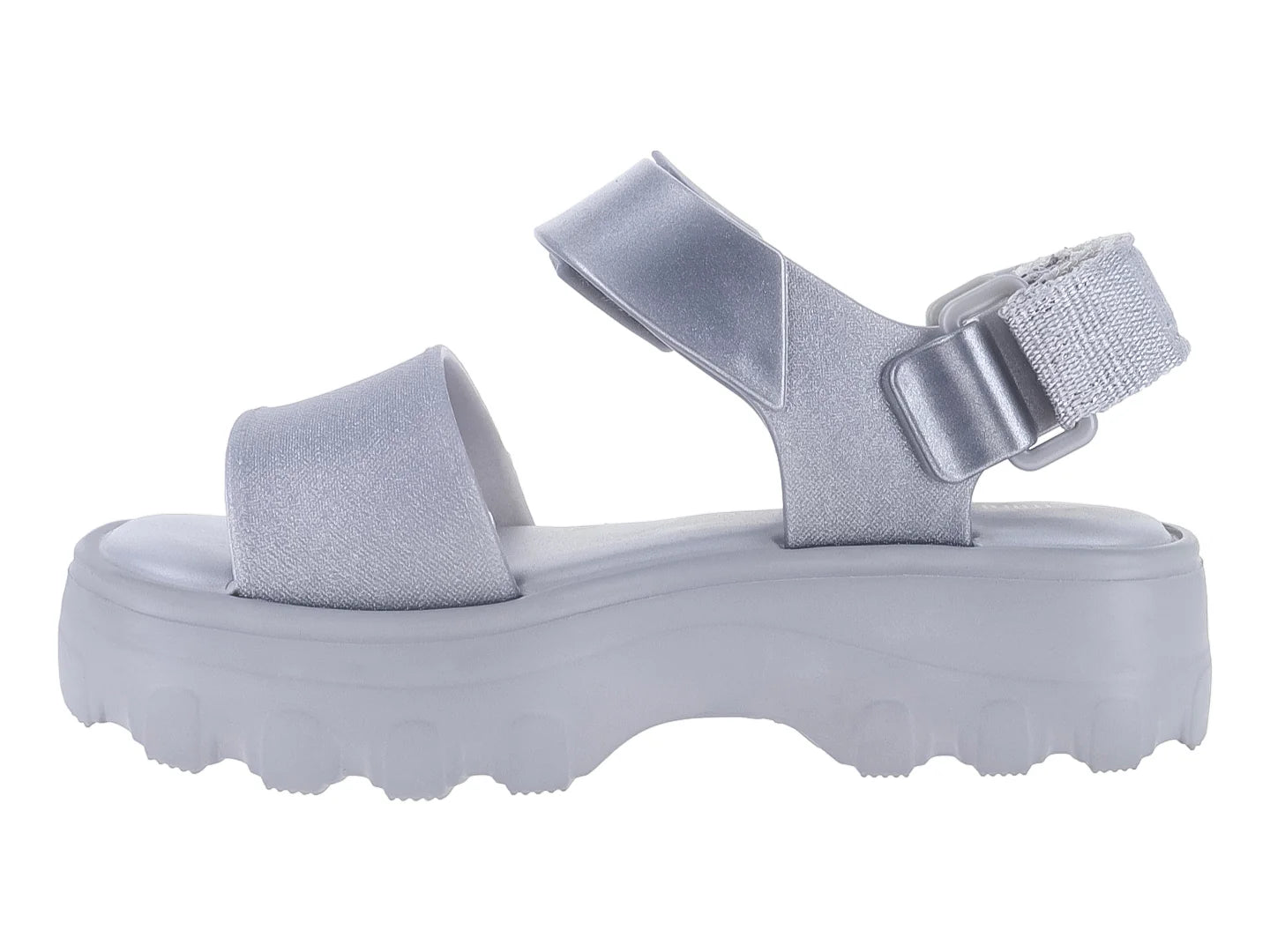 Sandalias Mini Melissa Plata para Niña