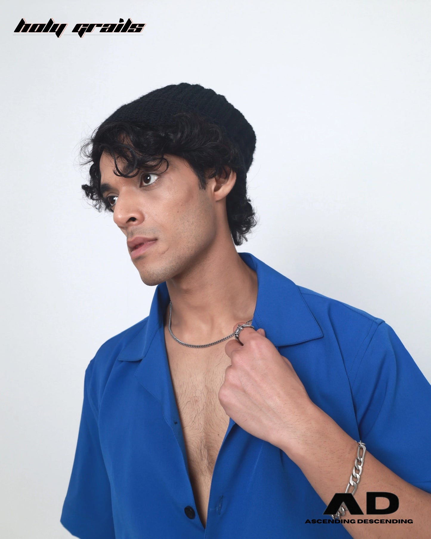 Pierced Blue Shirt HG x AD