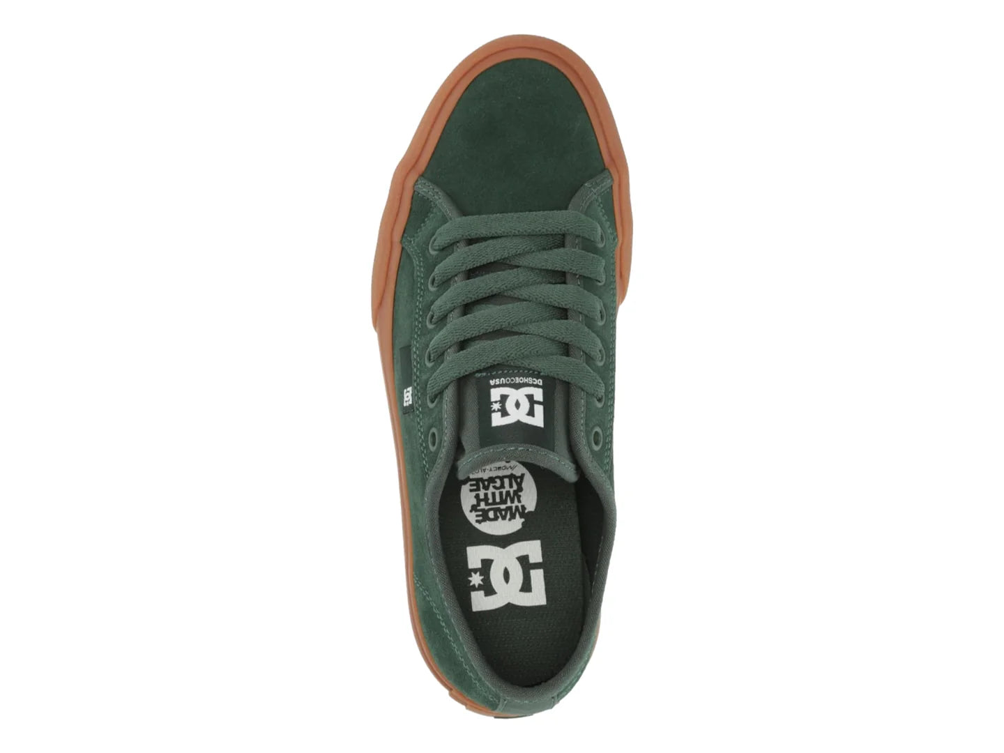 Tenis DC Shoes Manual TX Verde Oliva para Hombre
