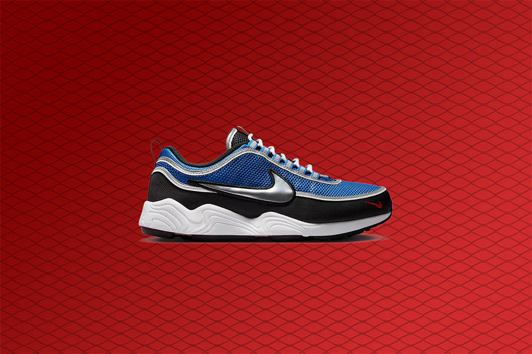 Air Zoom Spiridon SP Signal Blue Metallic Luster Black