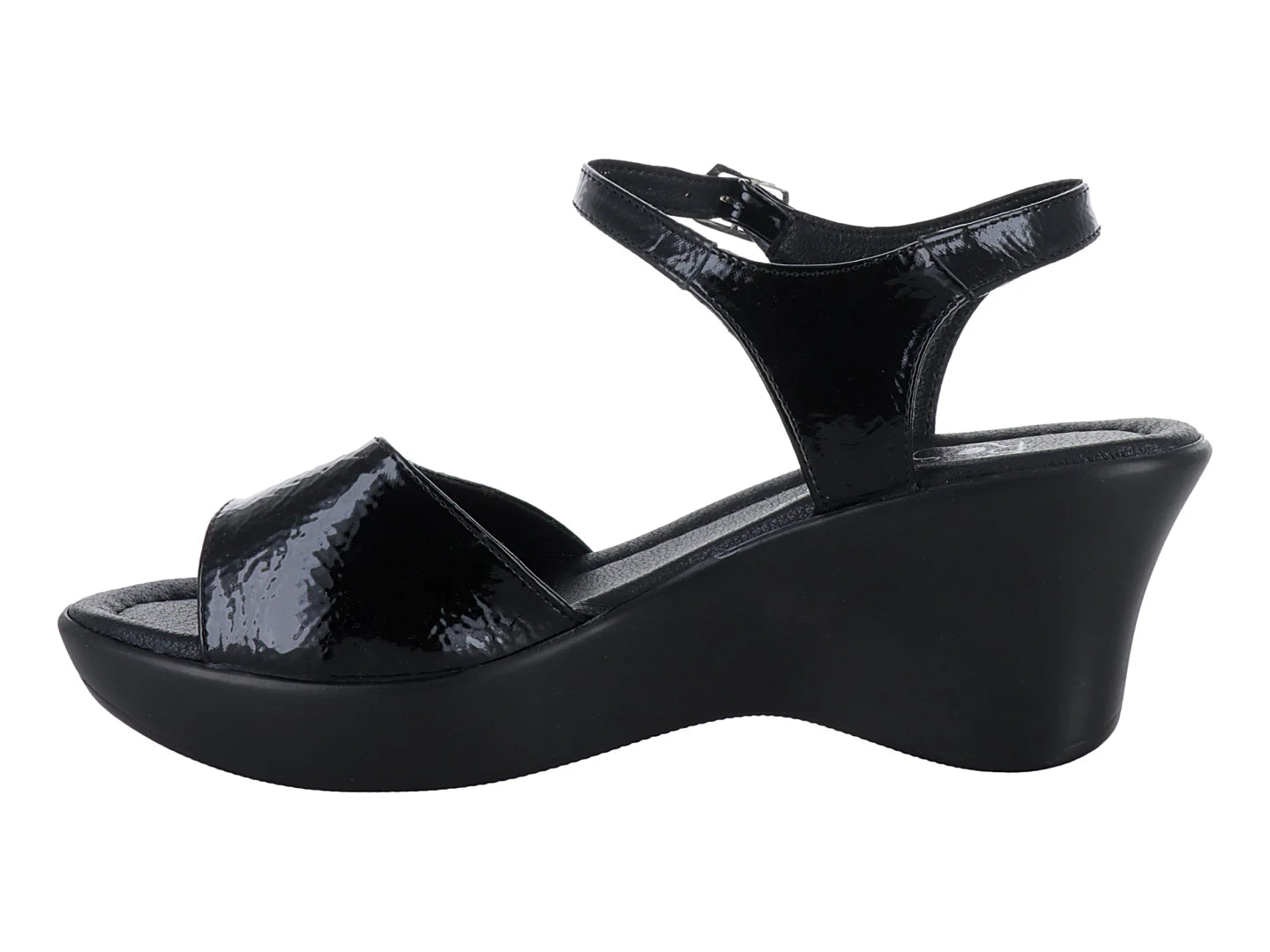 Sandalias Luna Rosa de Plataforma Negro para Mujer