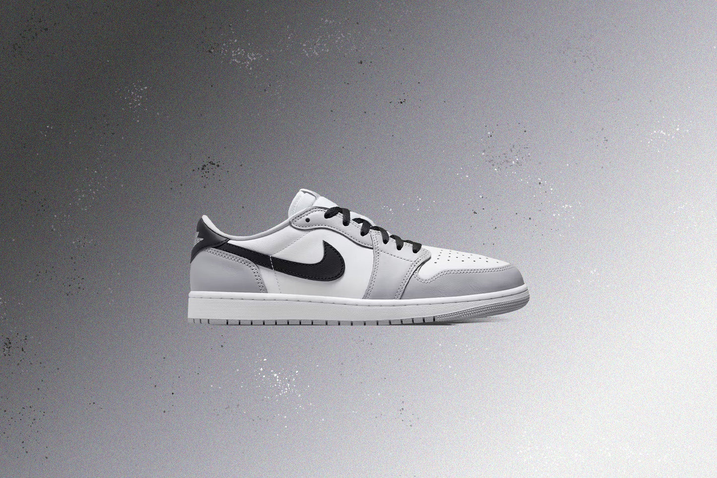 Air Jordan 1 Low OG Barons White Black Wolf Grey