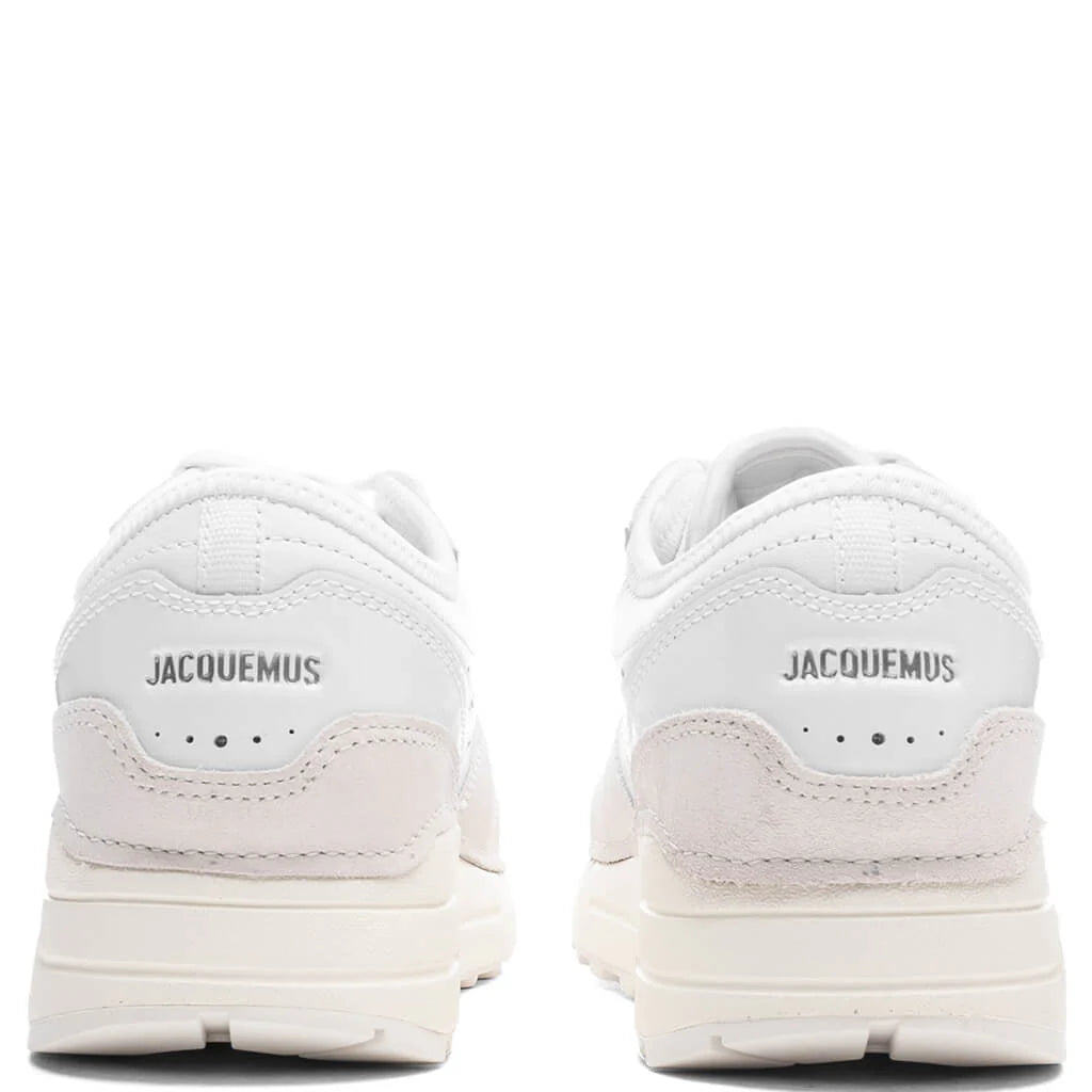 Womens Air Max 1 SP x Jacquemus Summit White Metallic Silver Sail