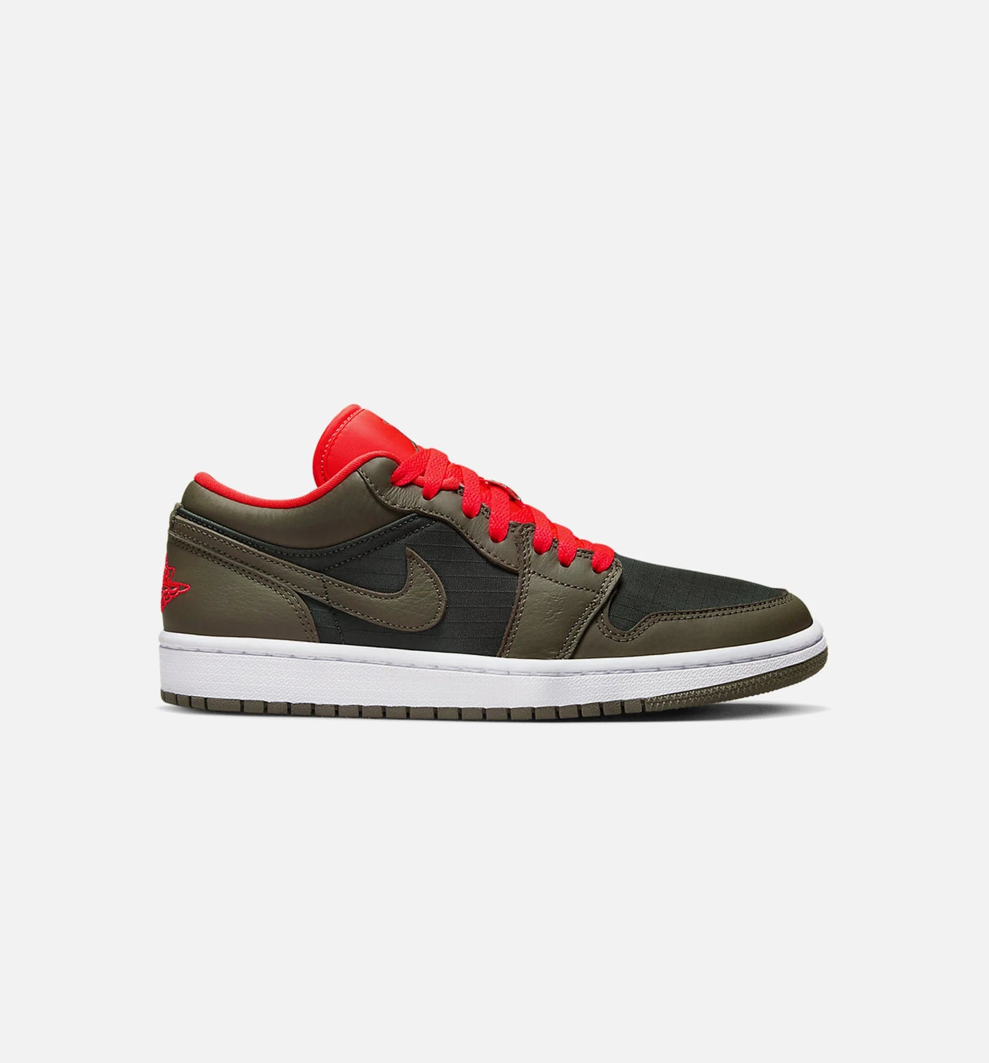 Air Jordan 1 Low SE Womens Lifestyle Shoe Green Brown