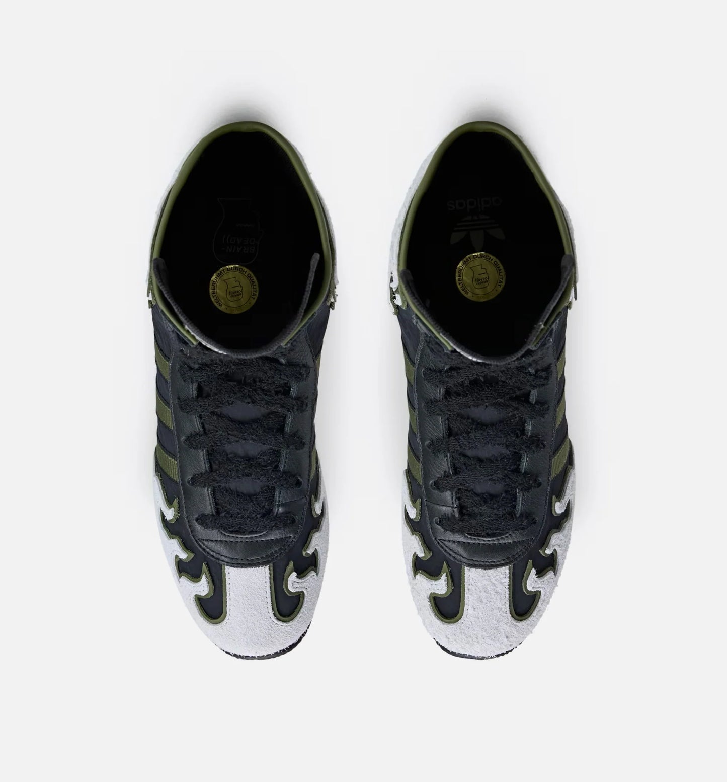 Brain Dead x Japan High Mens Lifestyle Shoe Core Black Crystal White Gold Metallic