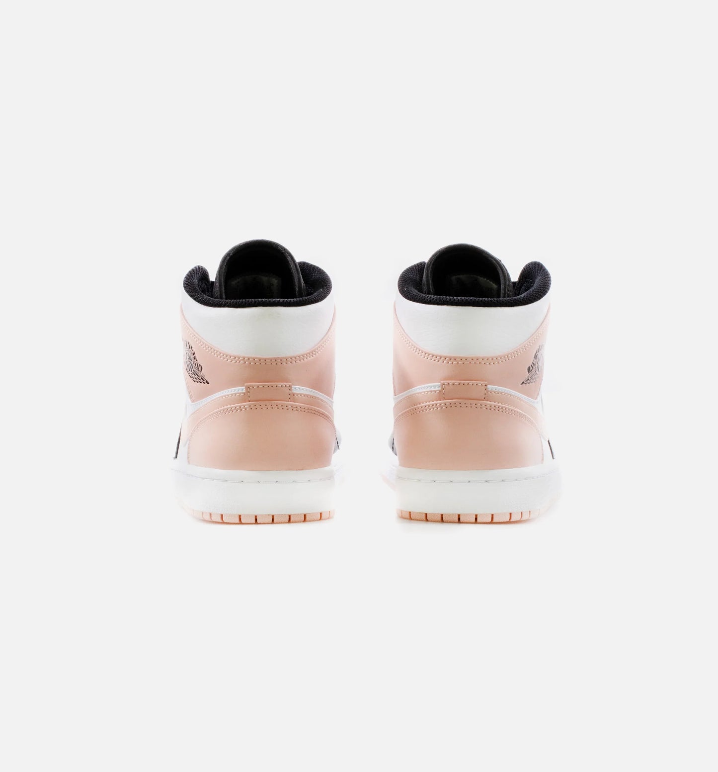 Air Jordan 1 Mid Arctic Orange Mens Lifestyle Shoe White Black Arctic Orange