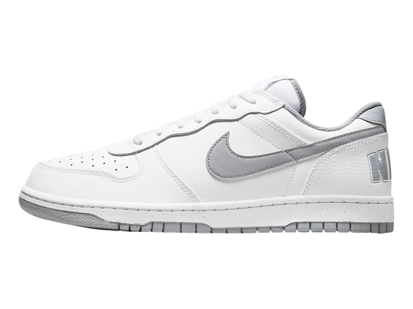 Tenis Nike Big Nike Low Blanco y Gris para Hombre