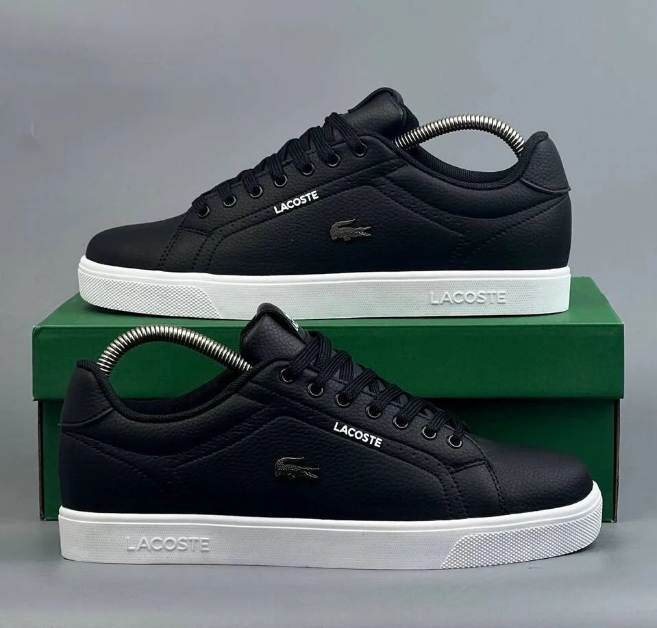 Baskets Lacoste Carnaby Pro Noir Élégance intemporelle confort quotidien