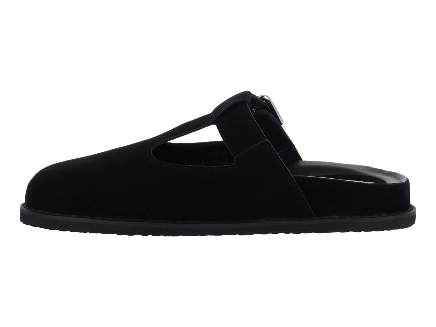 Zuecos Perugia Negro para Mujer
