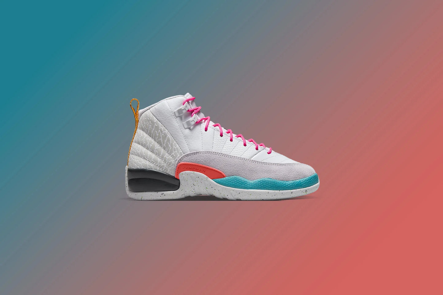 Air Jordan 12 Retro GS White Vapor Green Photon Dust