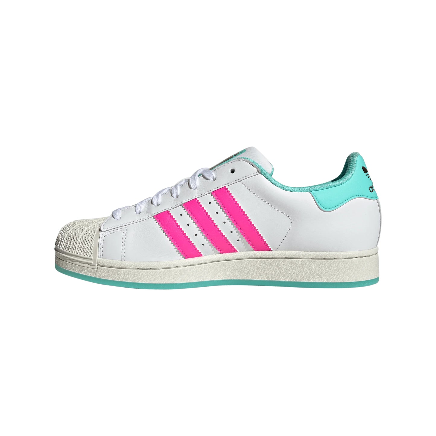 adidas Superstar Messi Mens Soccer Shoes White Pink Aqua