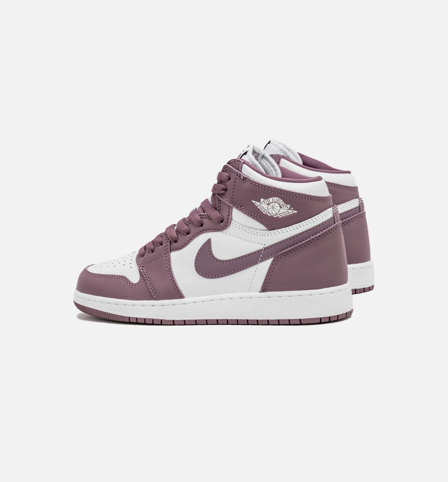 Air Jordan 1 Retro High OG Sky J Mauve Grade School Lifestyle Shoe White Sky J Mauve Free Shipping