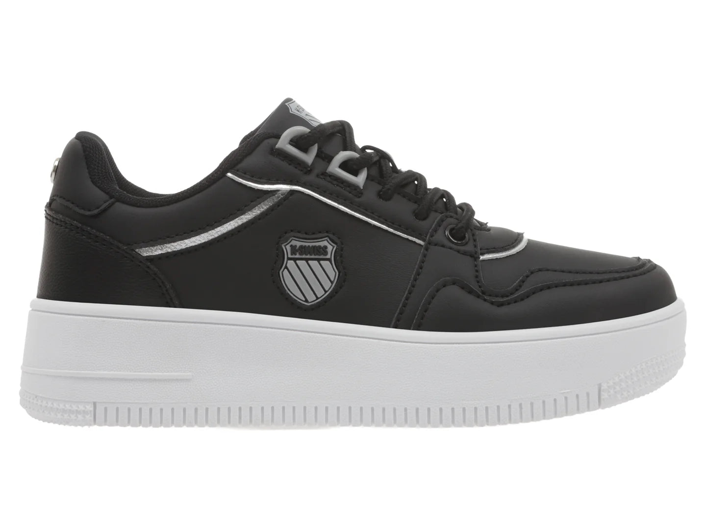 Tenis K SWISS Calm Negro y Blanco para Mujer