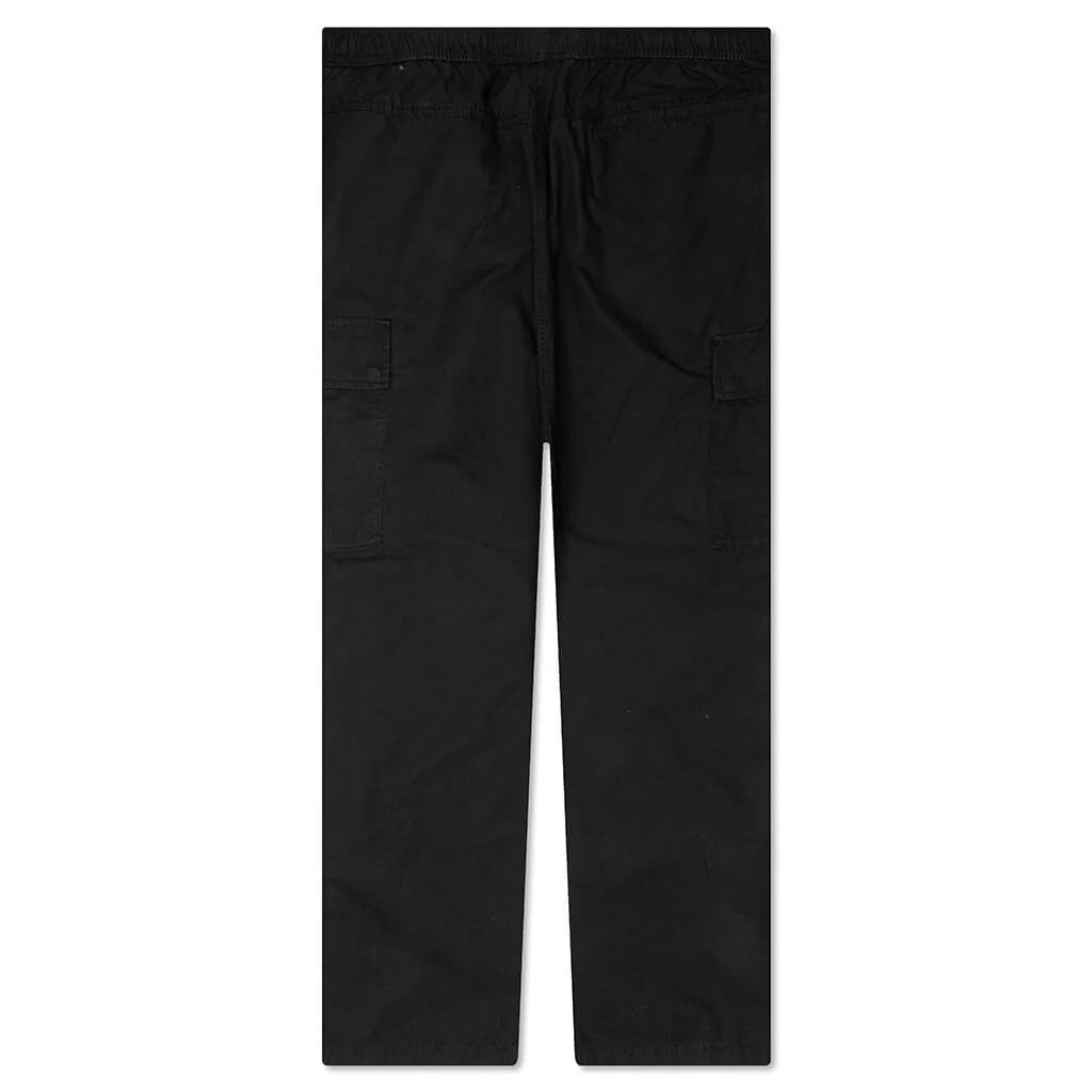 Ripstop Cargo Beach Pant Black