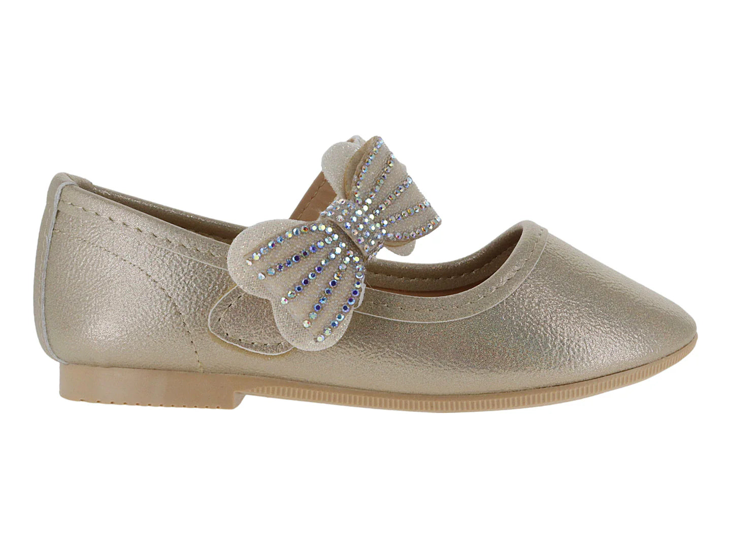 Zapatos Ballerinas 4EVER Platina para Niña