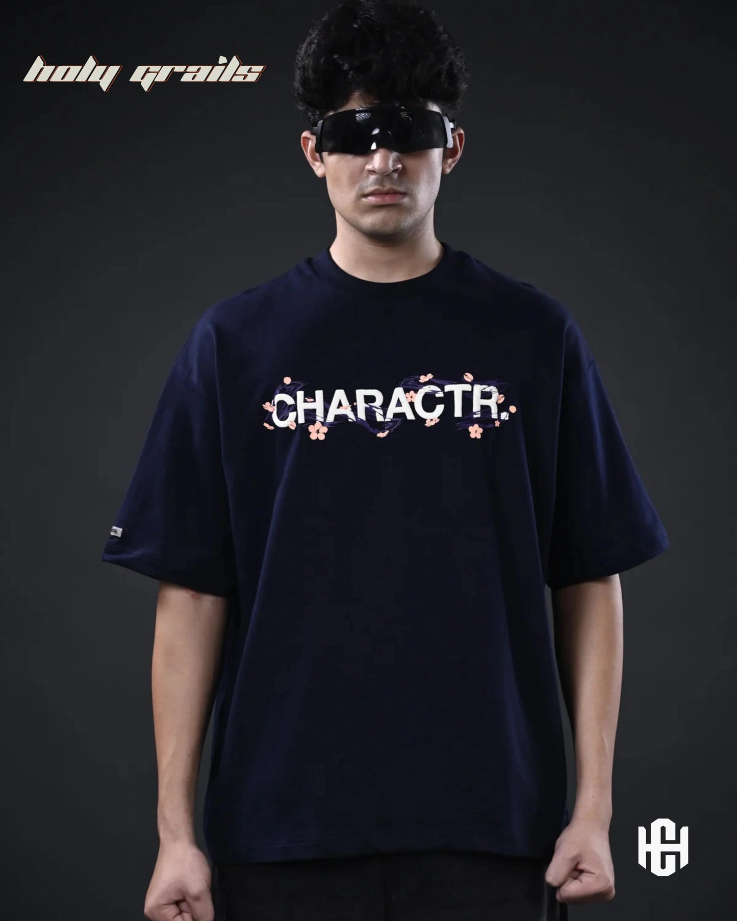 The Destiny Navy Blue Graphic Tee HG x Charactr