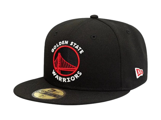 Gorra New Era Golden State Warriors Negro Rojo