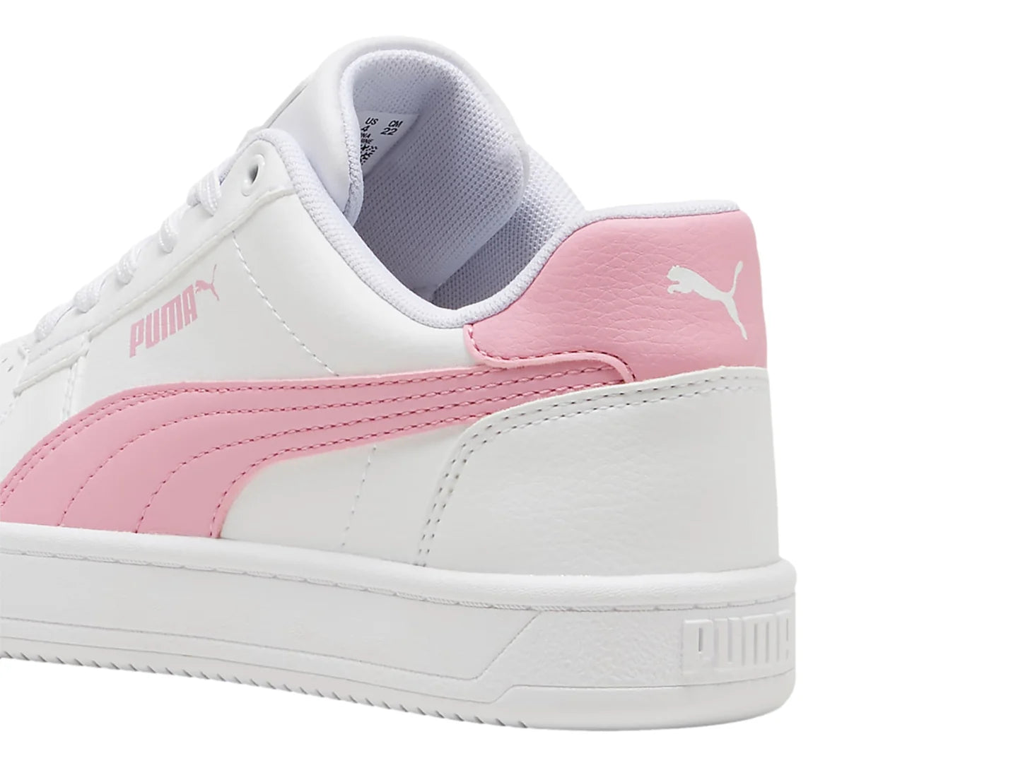 Tenis PUMA Caven 20 Blanco y Rosa para Niña
