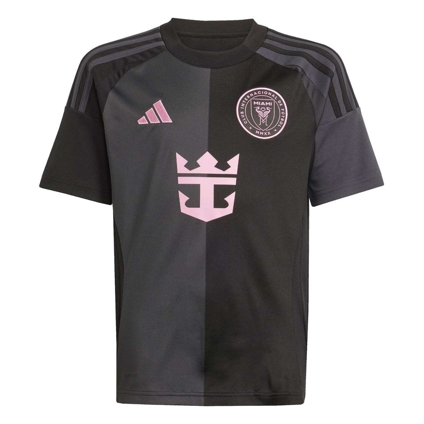 adidas Youth Inter Miami CF Messi Away Jersey 24 25 Black