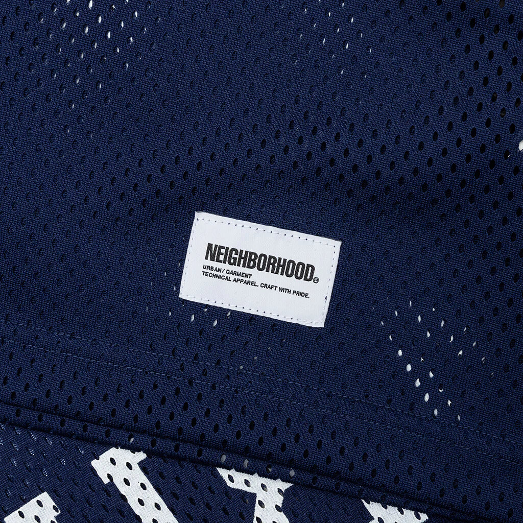 Hockey S S V Neck Navy