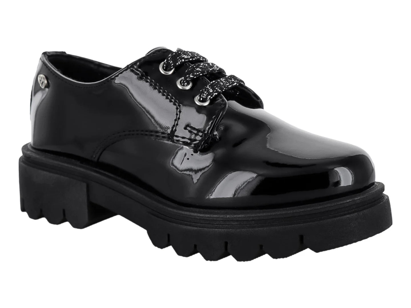 Zapatos de Charol Negro Jakuna para Niña