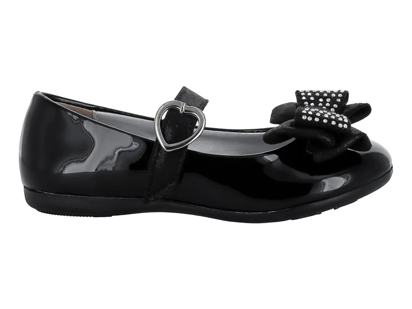 Zapatos Planos de Charol Negro Tropicana para Niña