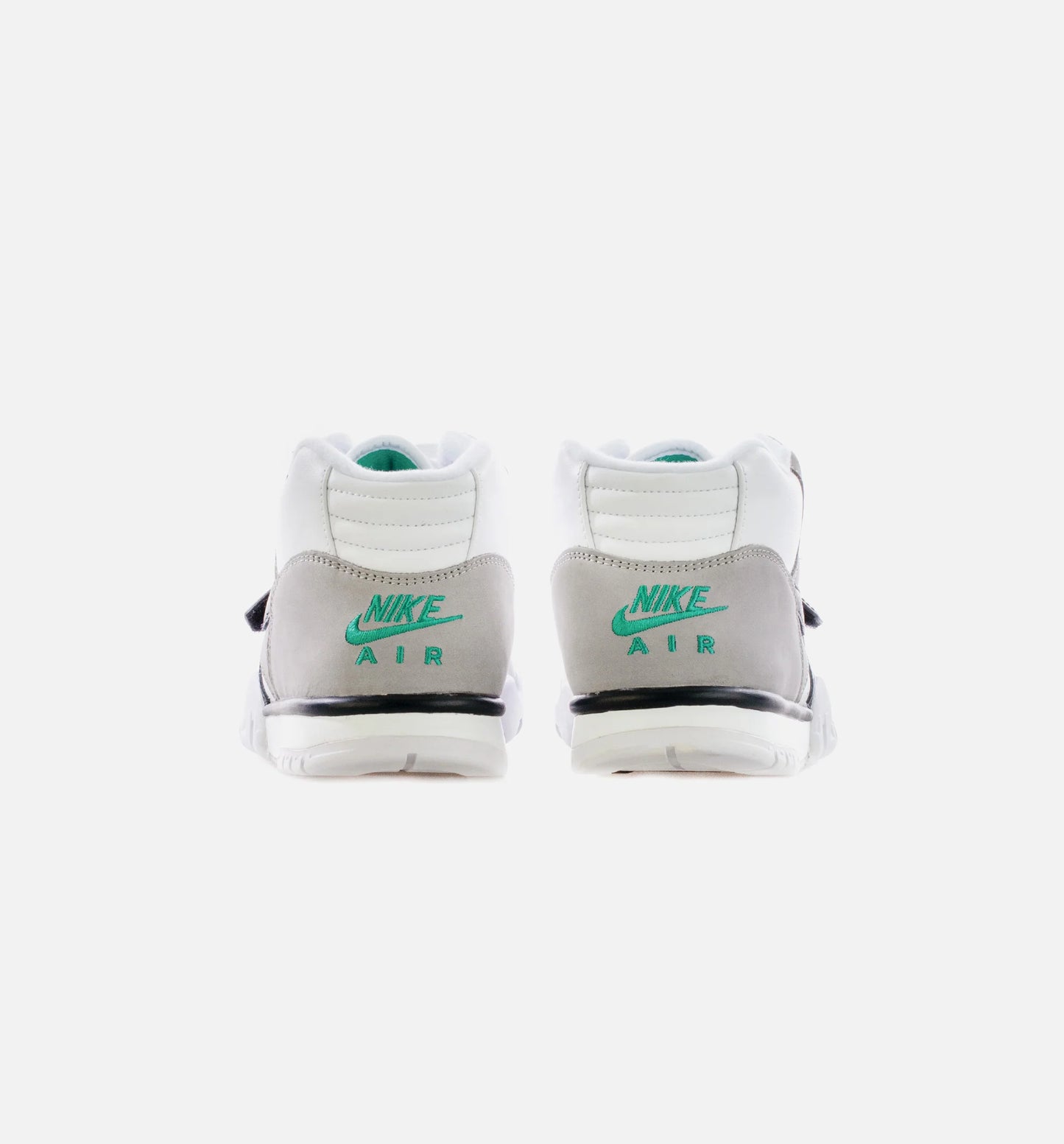 Air Trainer 1 Mid Chlorophyll Mens Lifestyle Shoe White Black Medium Grey