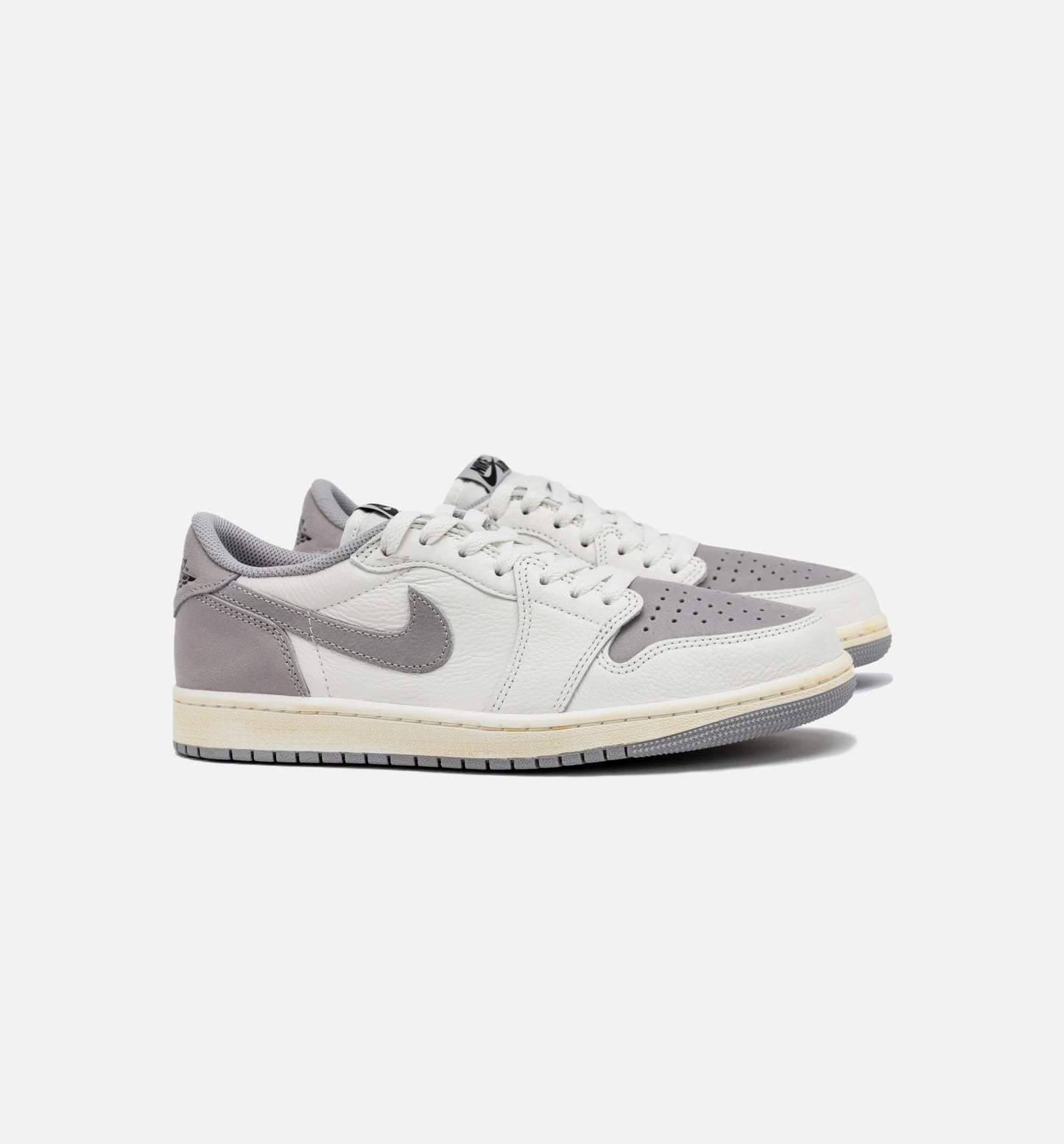 Air Jordan 1 Retro Low OG Atmosphere Grey Mens Lifestyle Shoe Sail Black Atmosphere Grey