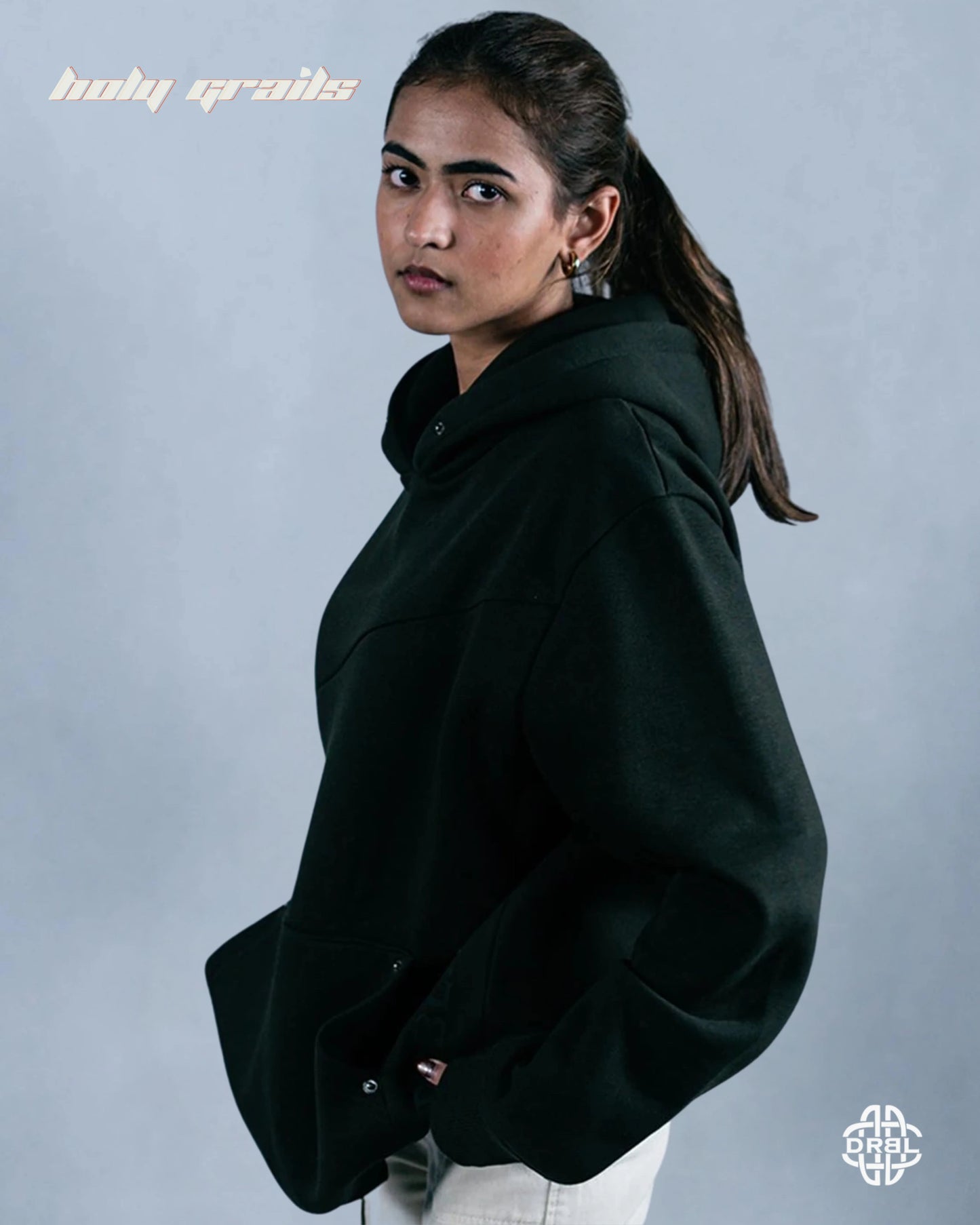 Deep Olive Flint Hoodie HG x DRBL