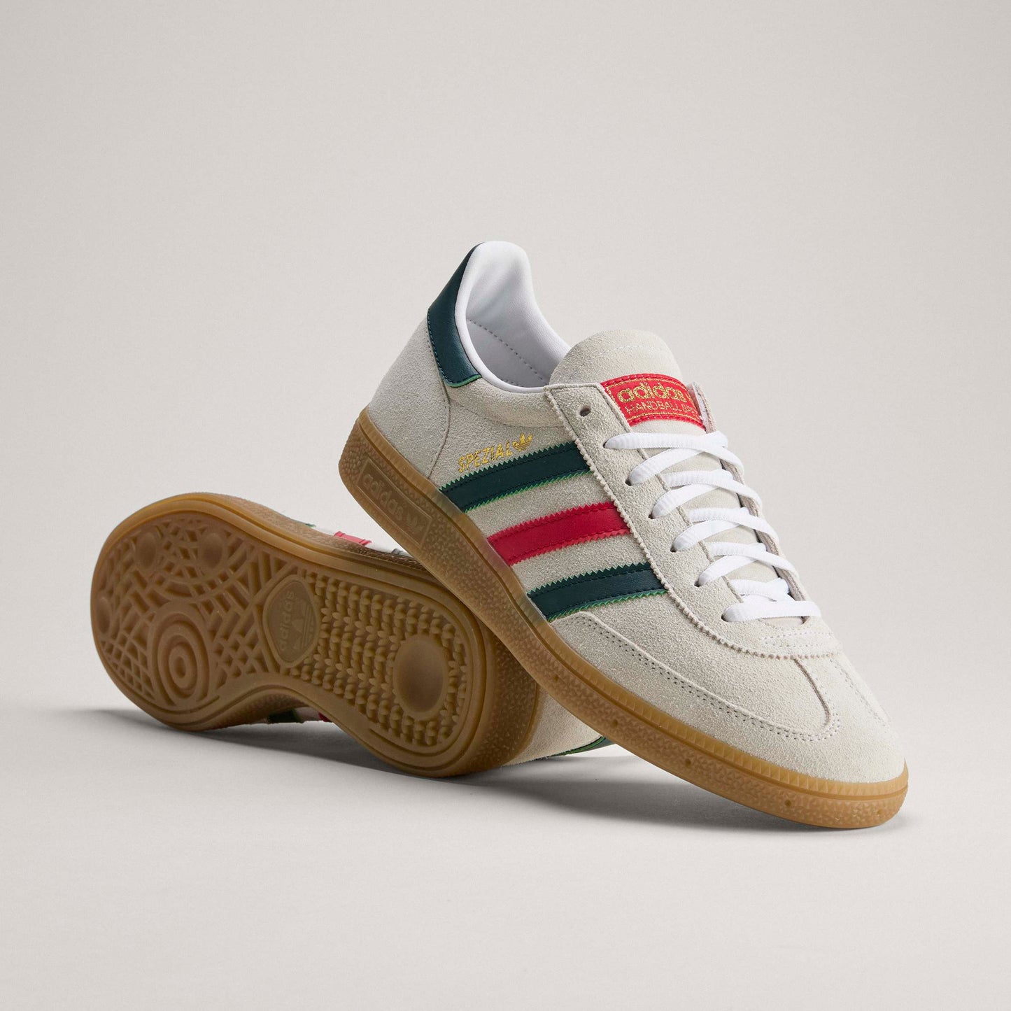 adidas Mexico Handball Spezial Shoes White Scarlet
