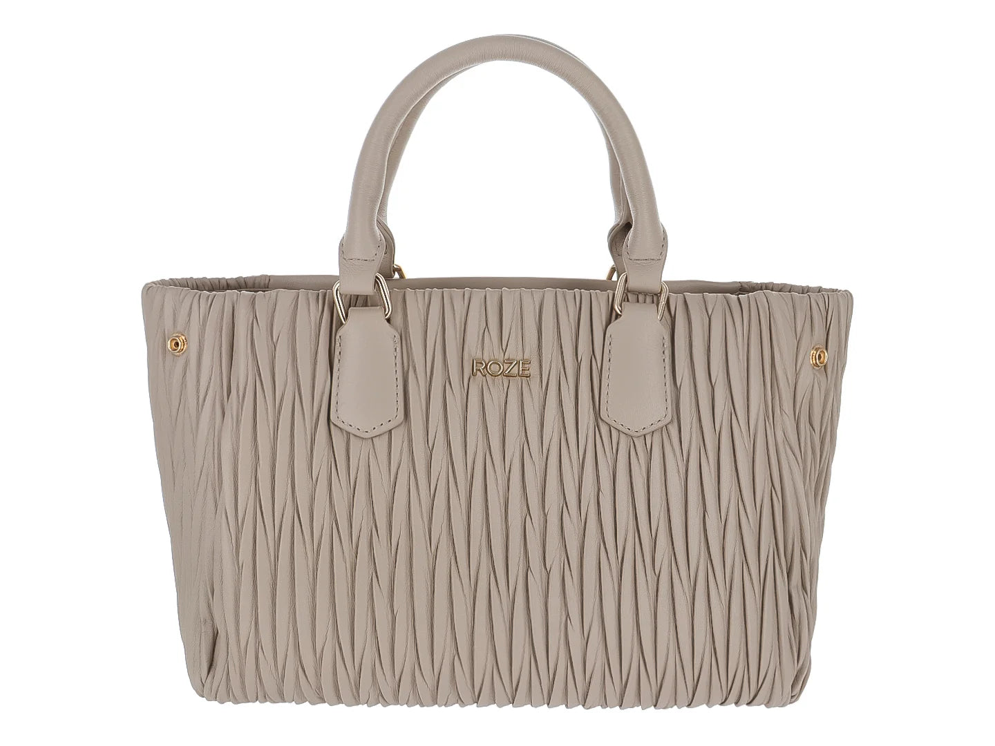 Bolsa de Hombro ROZE Color Nude para Mujer